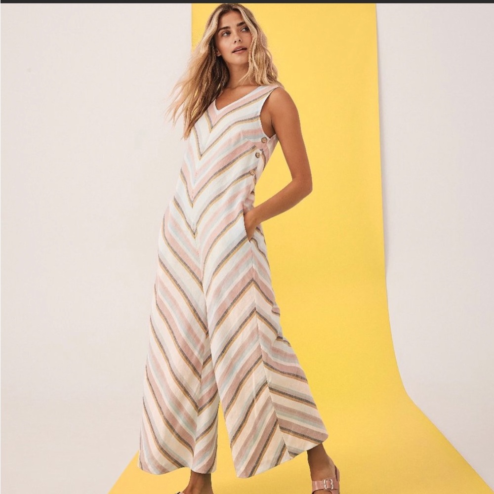 Charlie B Linen Jumpsuit